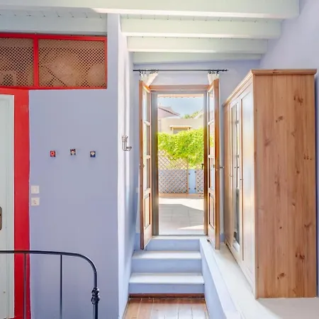 Semesterbostad Serene House,beautiful Garden In Old Town Rhodes City