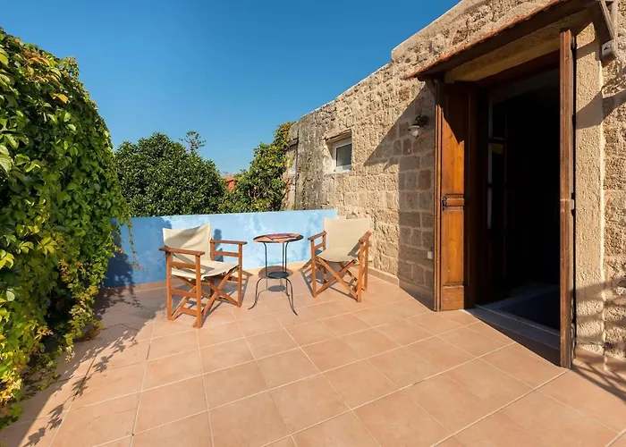 بيت للعطل Serene House,beautiful Garden In Old Town Rhodes City